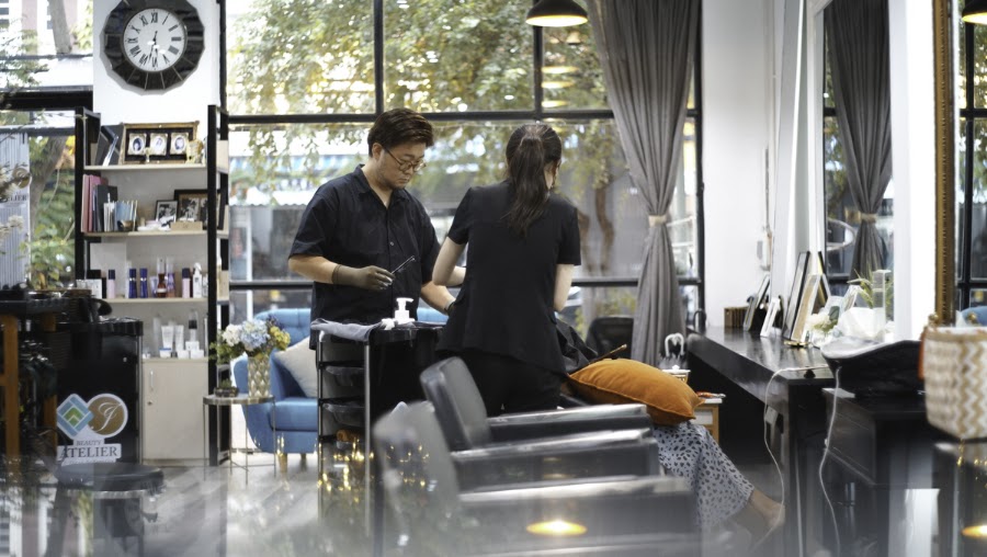 Tiệm cắt tóc Beauty Atelier