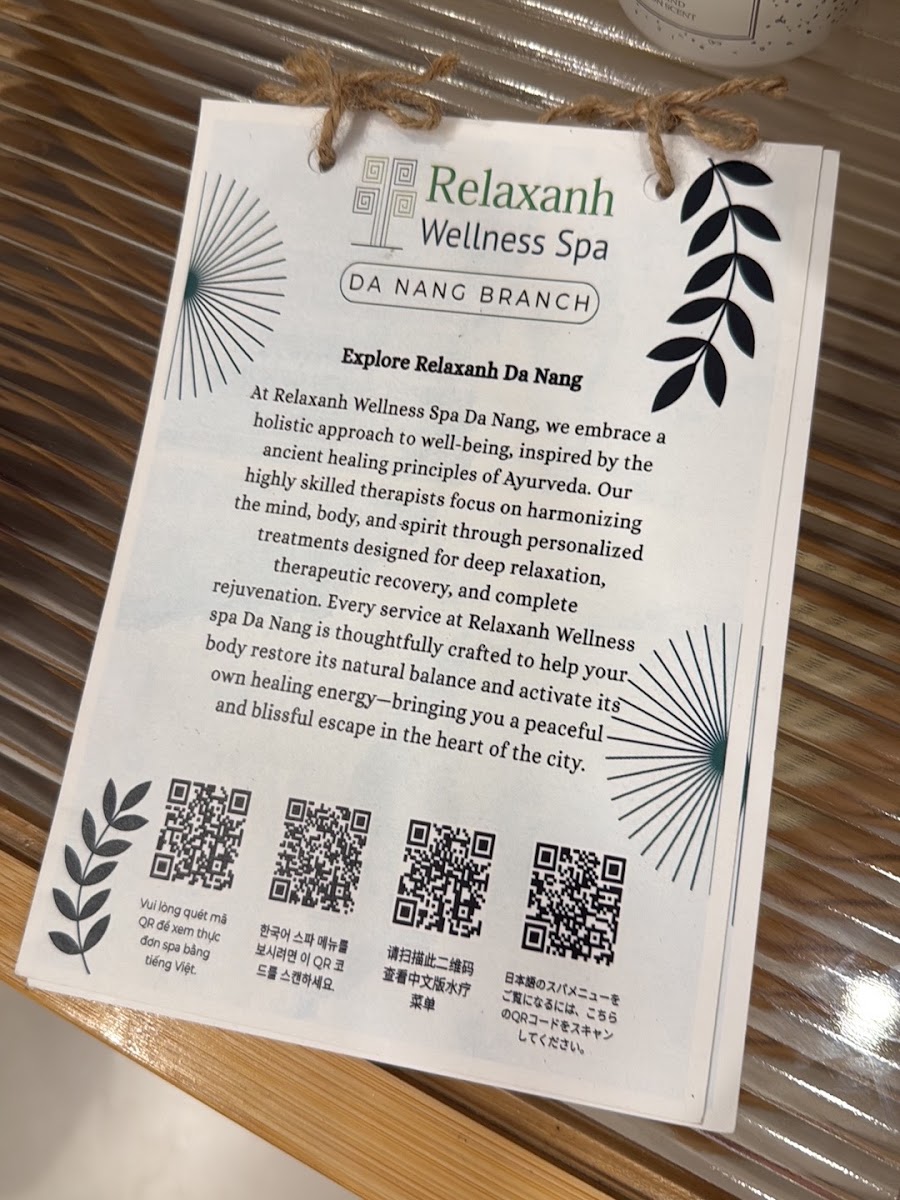 Relaxanh Wellness Spa Da Nang
