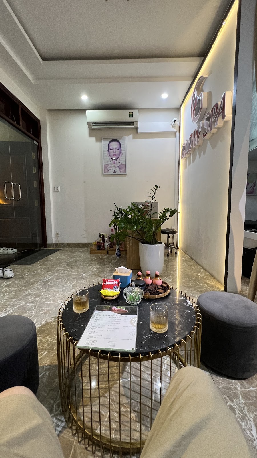 GLOW SPA_ 전신 마사지 按摩,洗头