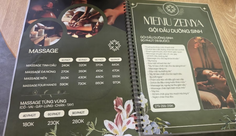 Zenya - Gội đầu dưỡng sinh Đà Nẵng