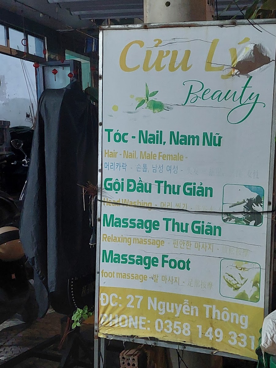 Cửu Lý Nail - Gội Đầu Thư Giãn